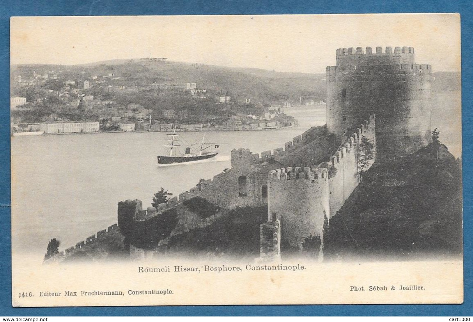 ROUMELI HISSAR BOSPHORE CONSTANTINOPLE ISTANBUL UNUSED - Turchia