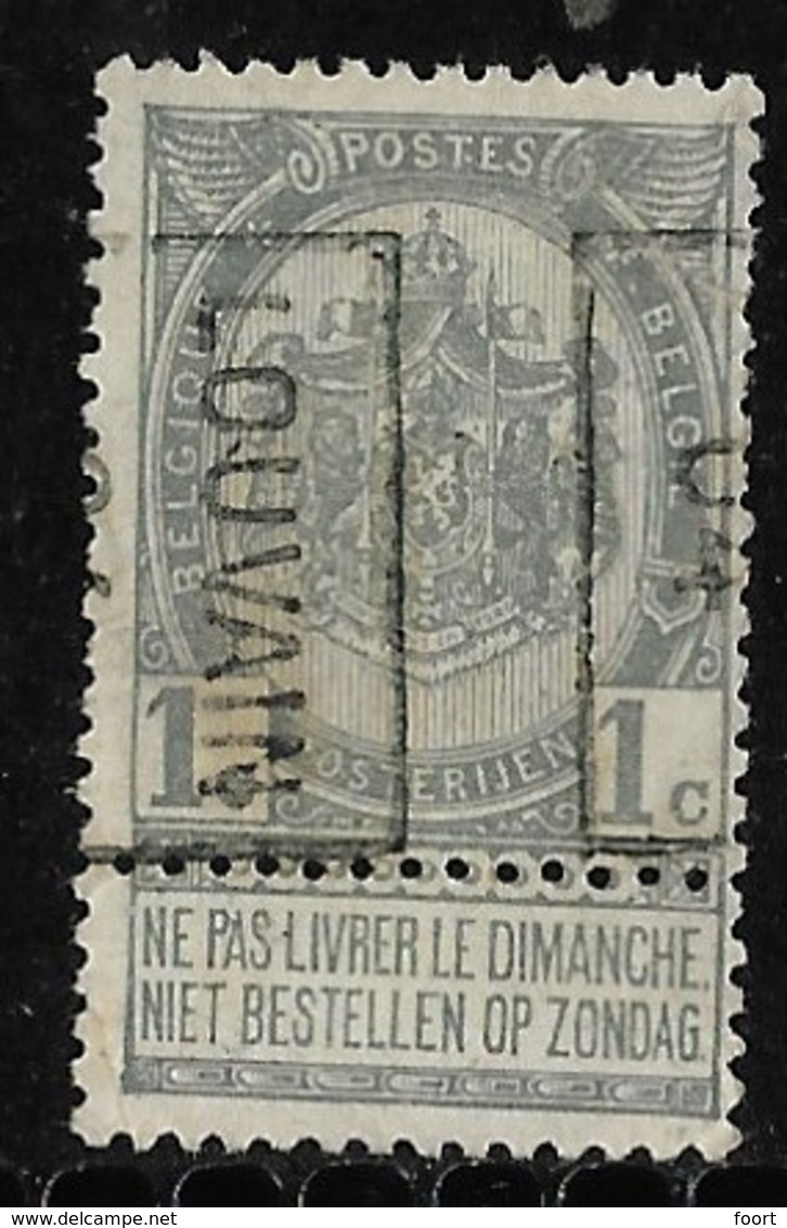 Leuven 1904  Nr. 583B - Roulettes 1900-09