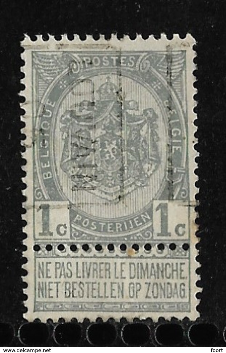 Leuven 1905  Nr. 677B - Roller Precancels 1900-09