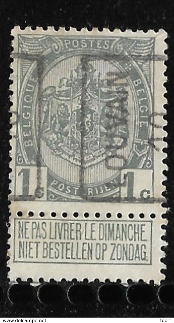 Leuven 1910  Nr. 1460A - Roulettes 1910-19