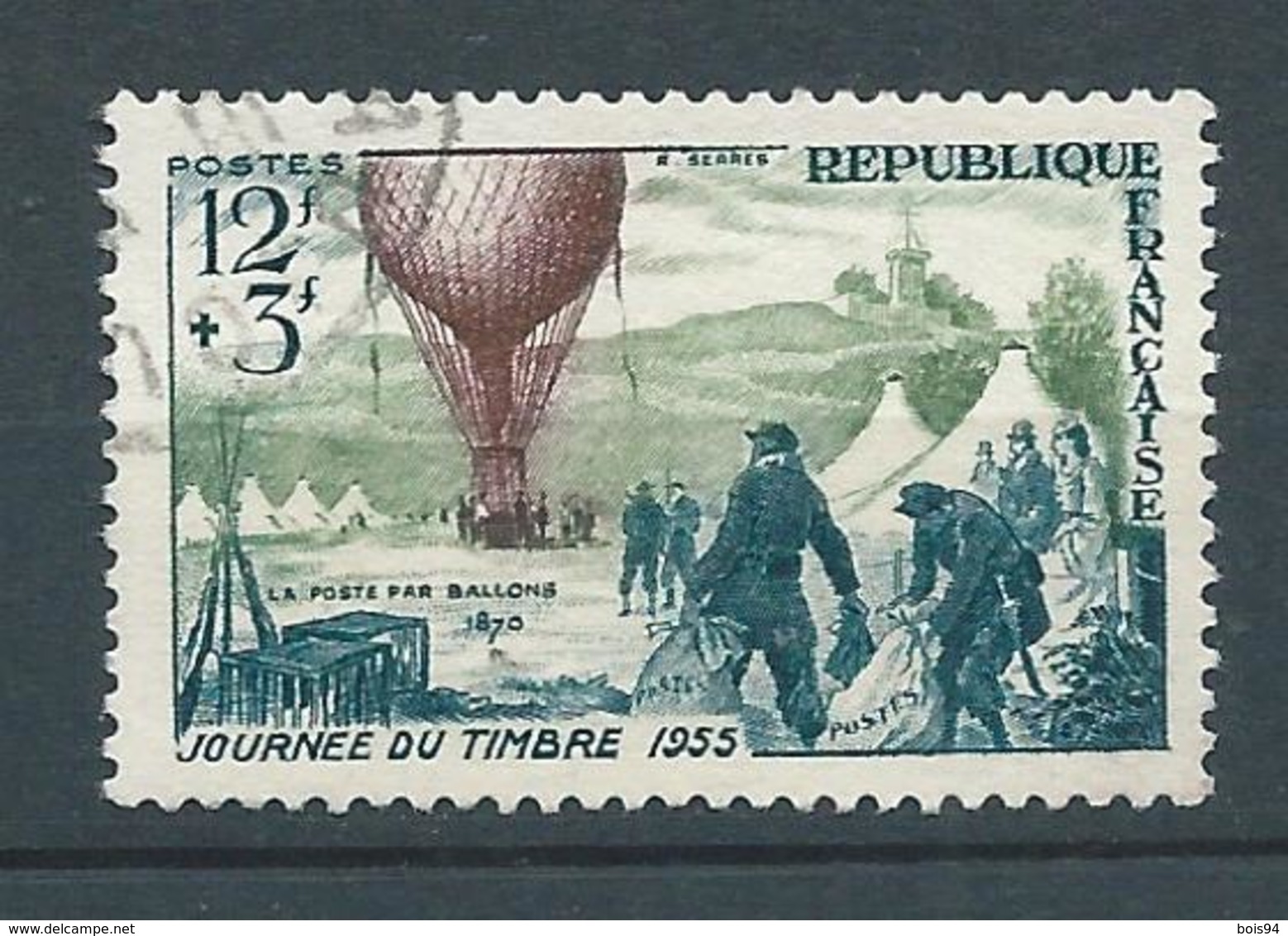 FRANCE 1955 . N° 1018 . Oblitéré . - Used Stamps