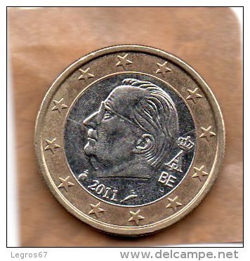 PIECE DE 1 EURO BELGIQUE 2011 - Belgium