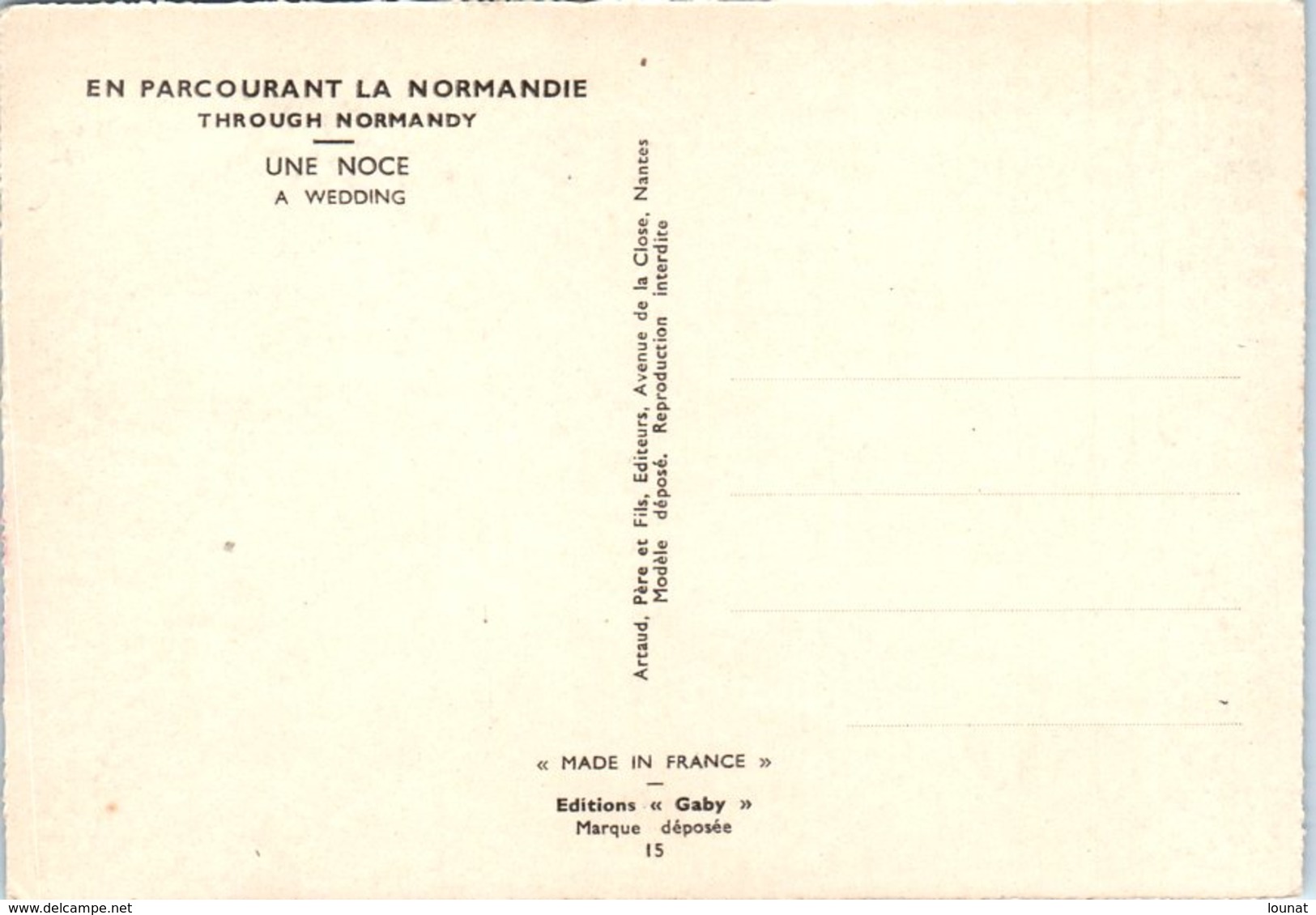 Illustrateur HOMUALK - Une Noce - La Normandie - Homualk