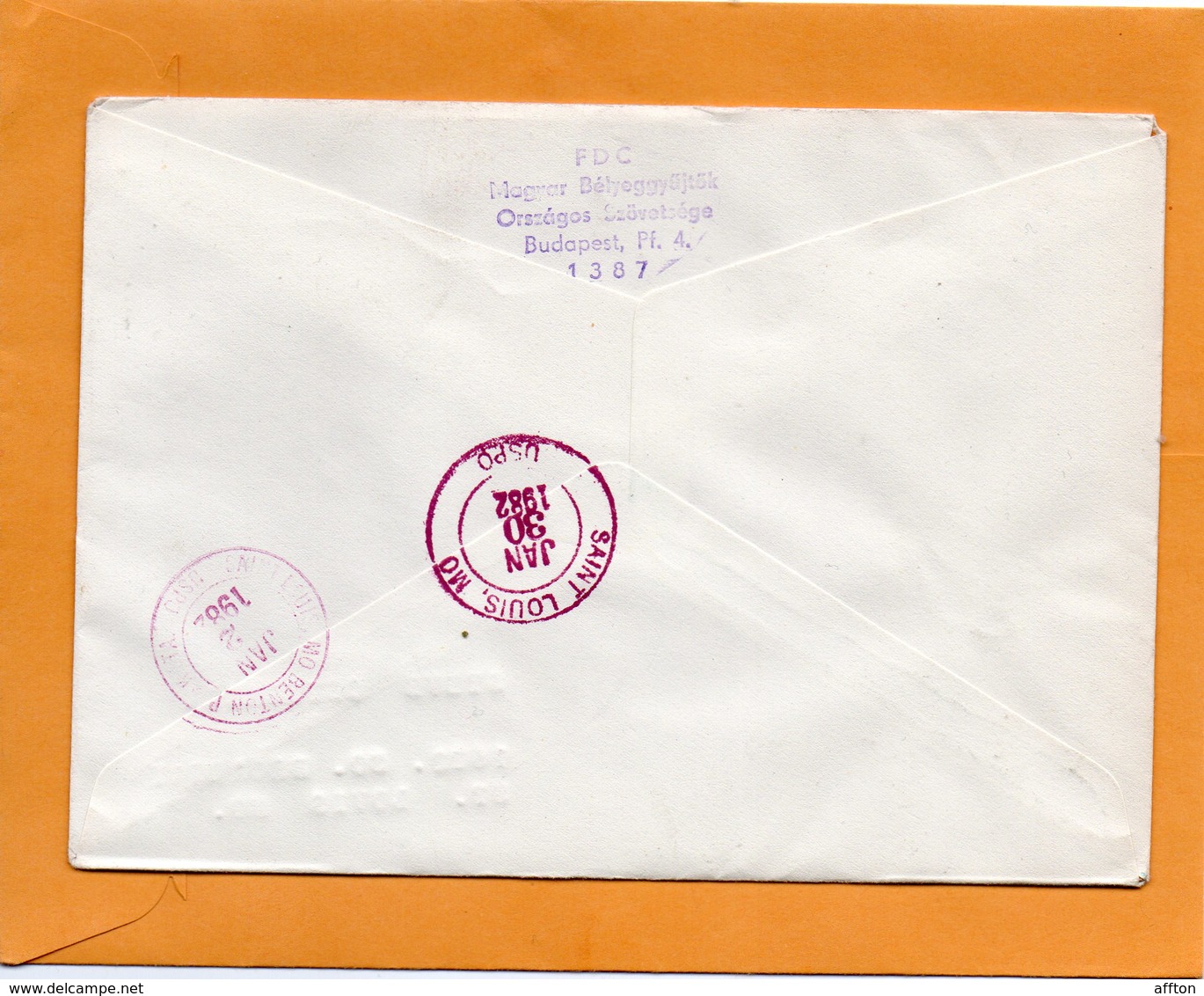 Hungary 1981 FDC Mailed - FDC