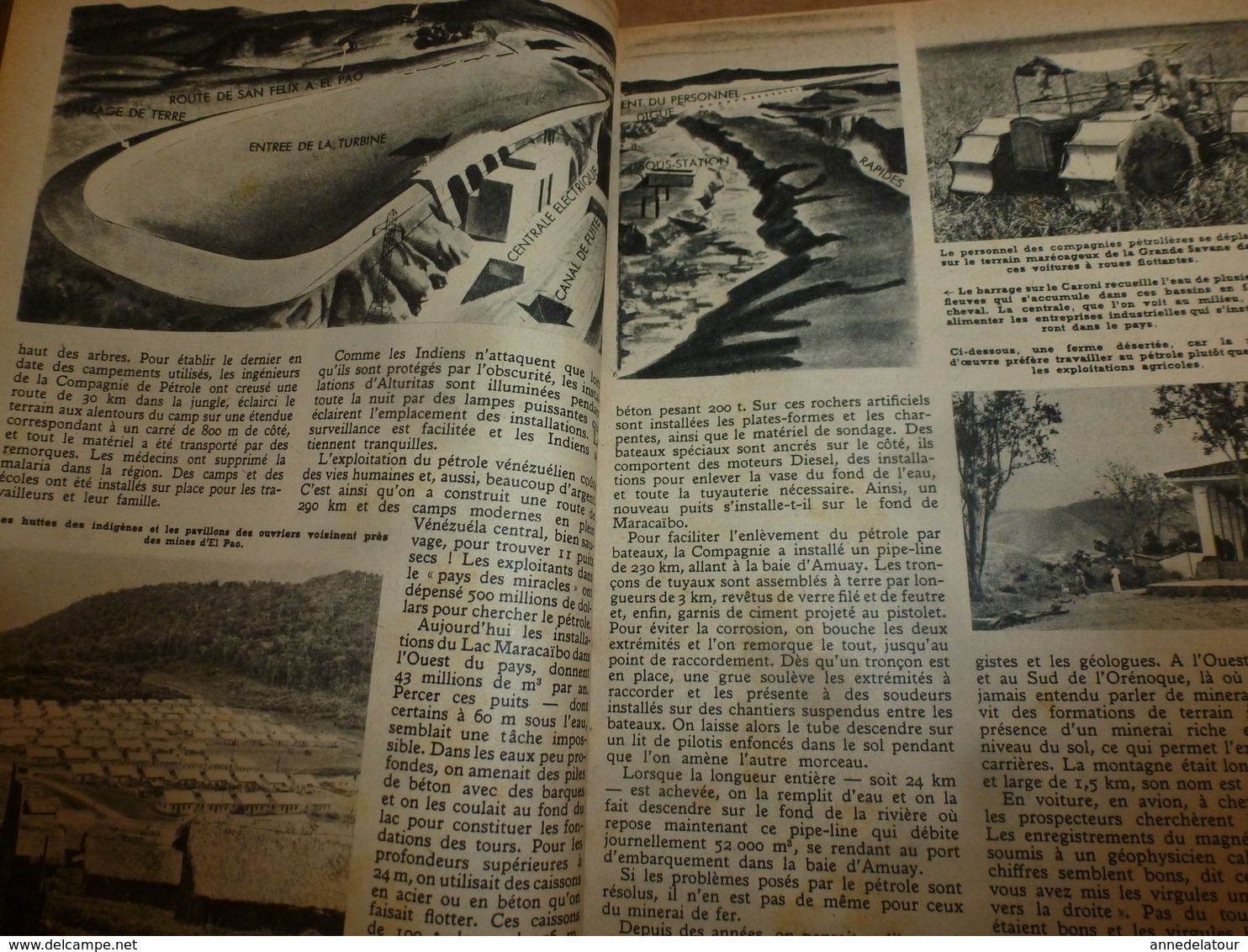 1950 MÉCANIQUE POPULAIRE:Cherchez l'or espagnol de l'armada coulé dans la baie de Tobermory;Aménager son grenier; etc