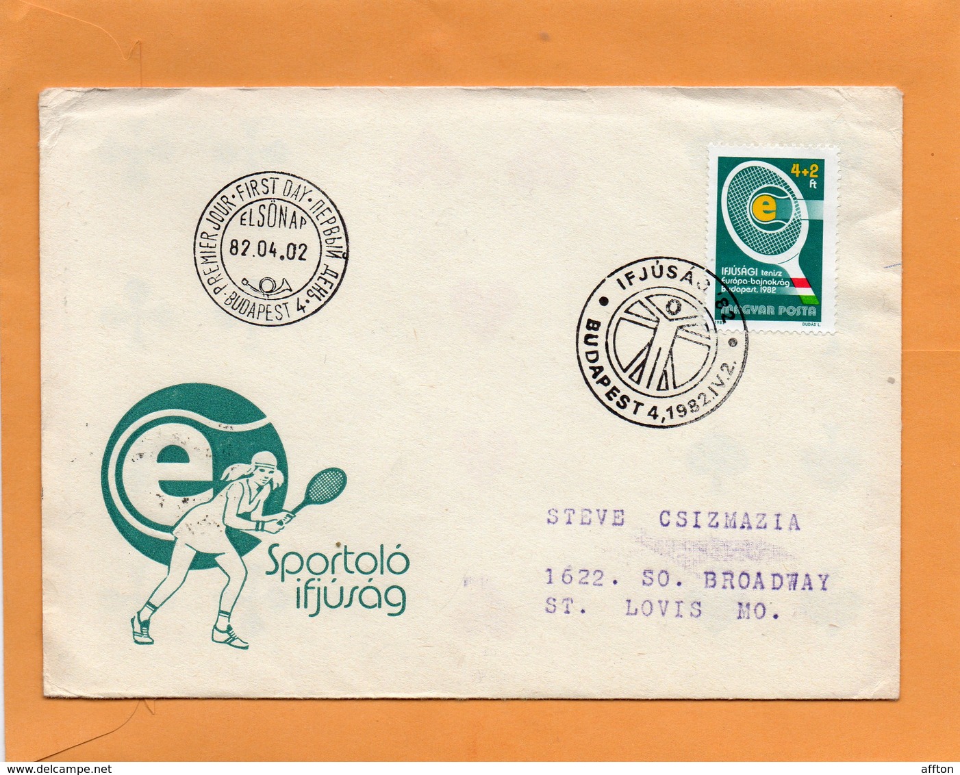 Hungary 1982 FDC Mailed - FDC