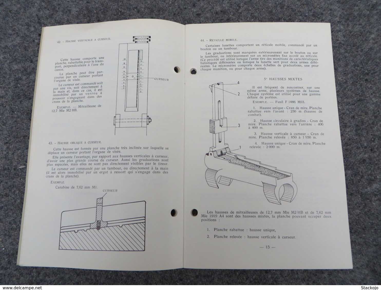 INF. 401/1 - Règlement sur l'armement de l'infanterie - 269/09