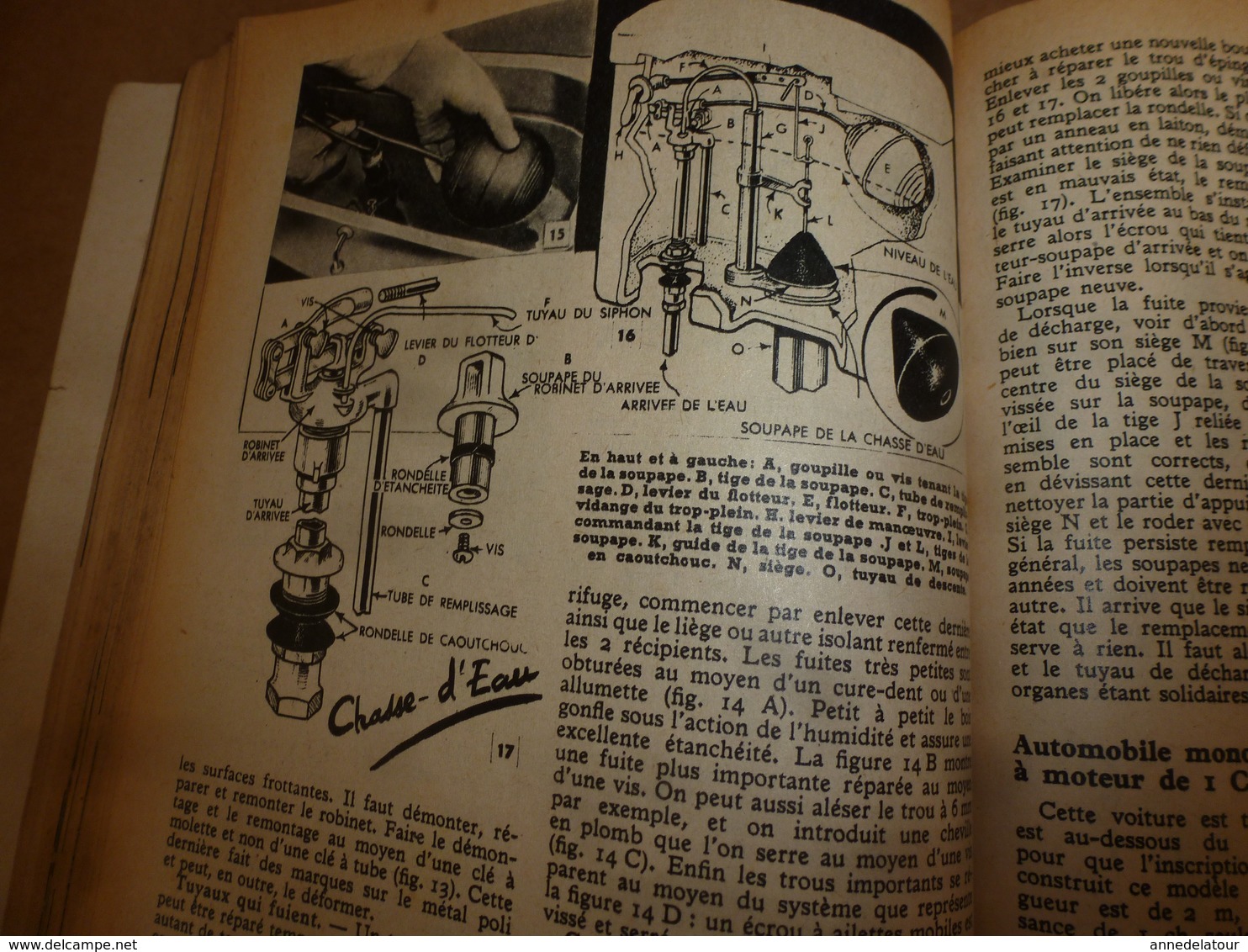 1950 MÉCANIQUE POPULAIRE:Parachutistes d'essai;Faires meubles neufs avec des vieux;Briques pour massifs et bordure;etc