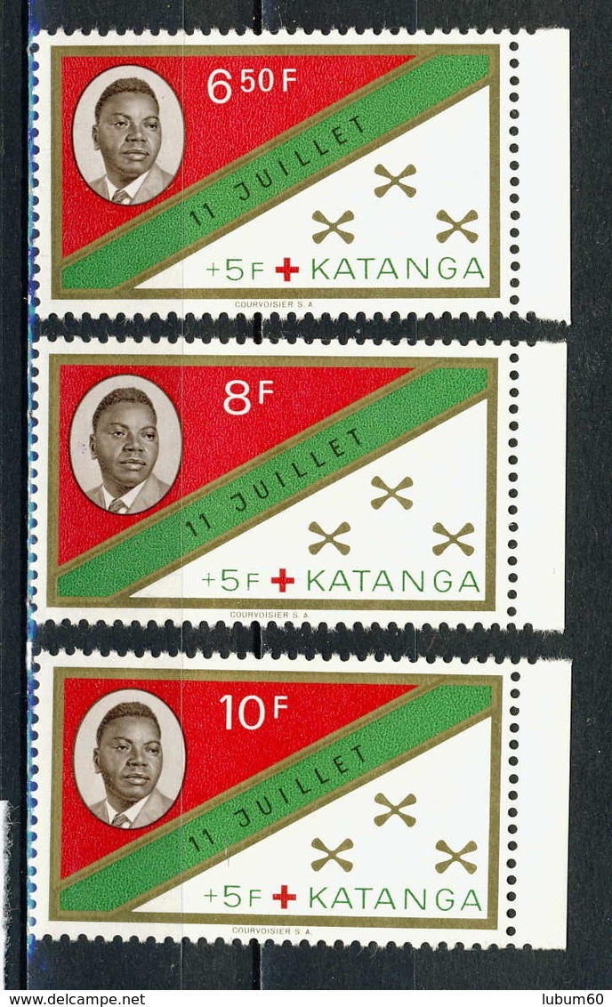 COB  66 à 68  **  (K56) - Katanga