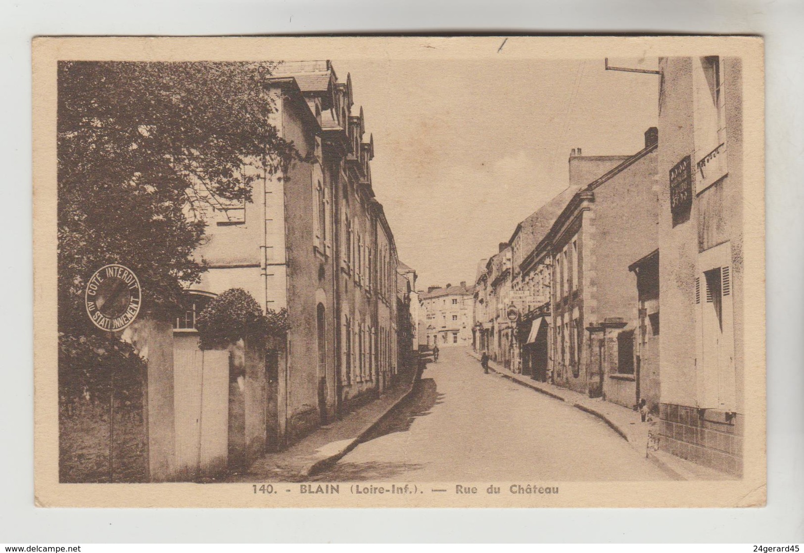 CPSM BLAIN (Loire Atlantique) - Rue Du Château - Blain