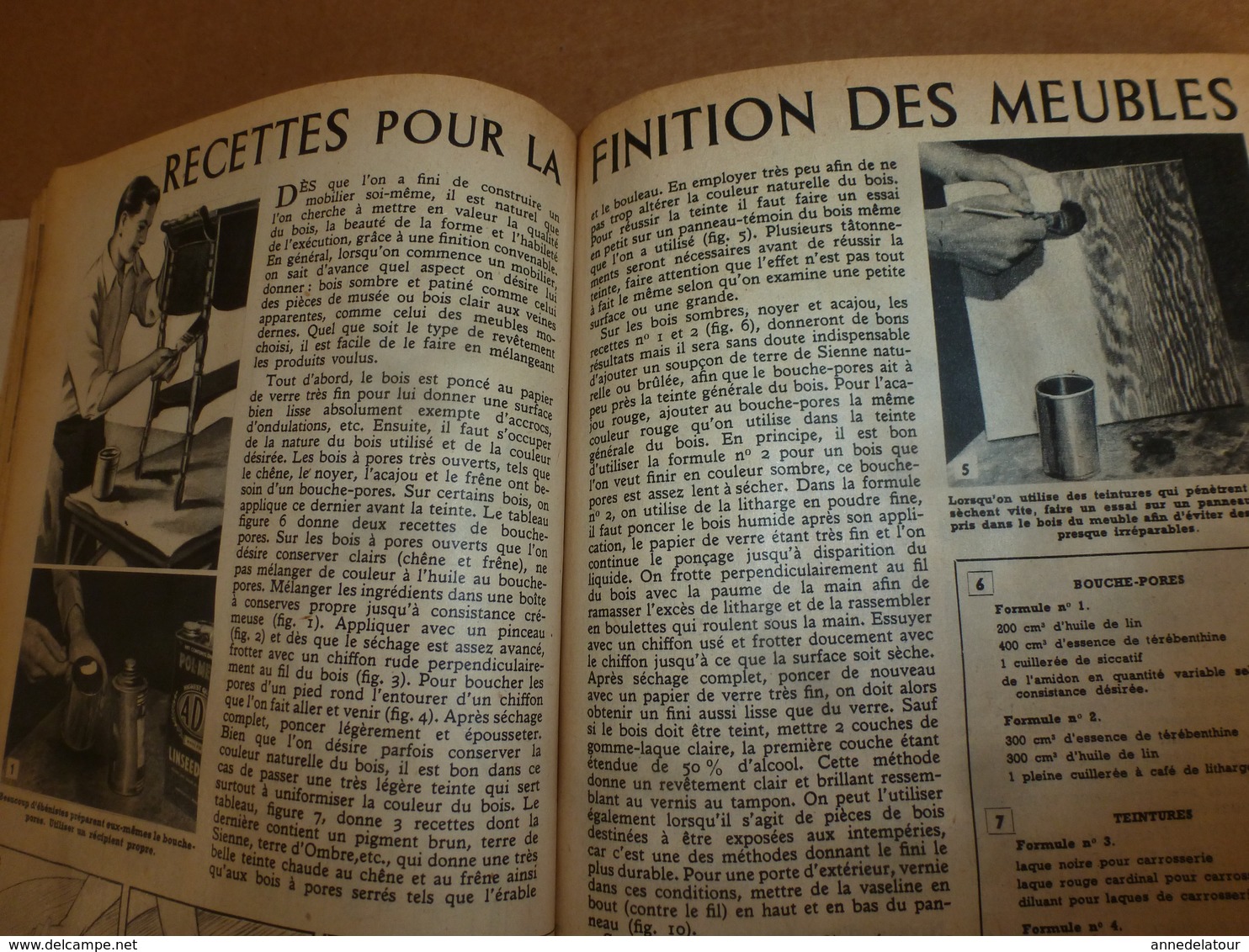 1950 MÉCANIQUE POPULAIRE: La Packard 1951; Chasse de l'or et des diamants;Vannerie en raphia et aiguilles de pin ; etc