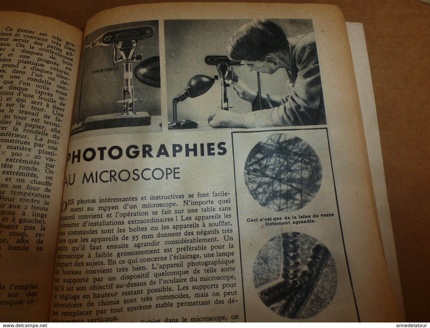 1950 MÉCANIQUE POPULAIRE: La Packard 1951; Chasse de l'or et des diamants;Vannerie en raphia et aiguilles de pin ; etc