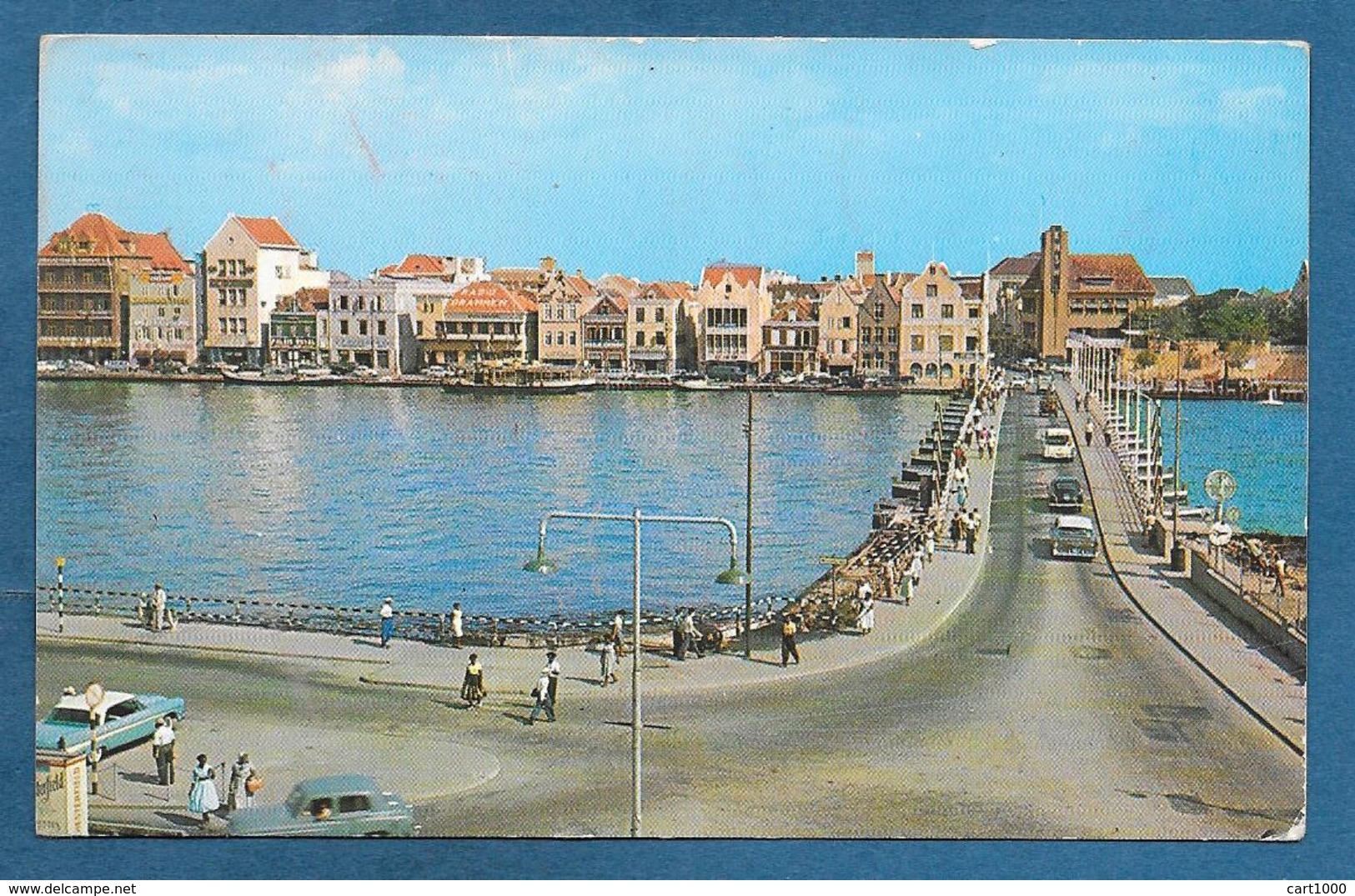 CURACAO N.A. PONTOON BRIDGE NEDERLANDSE ANTILLEN 1962 - Curaçao