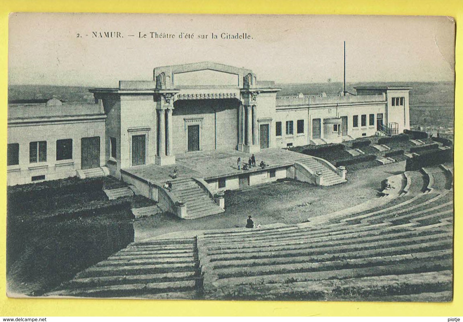 * Namur - Namen (La Wallonie) * (Grand Magasin De La Station, Nr 2) Théatre D'été Sur La Citadelle, Tribunes, Theater - Namur