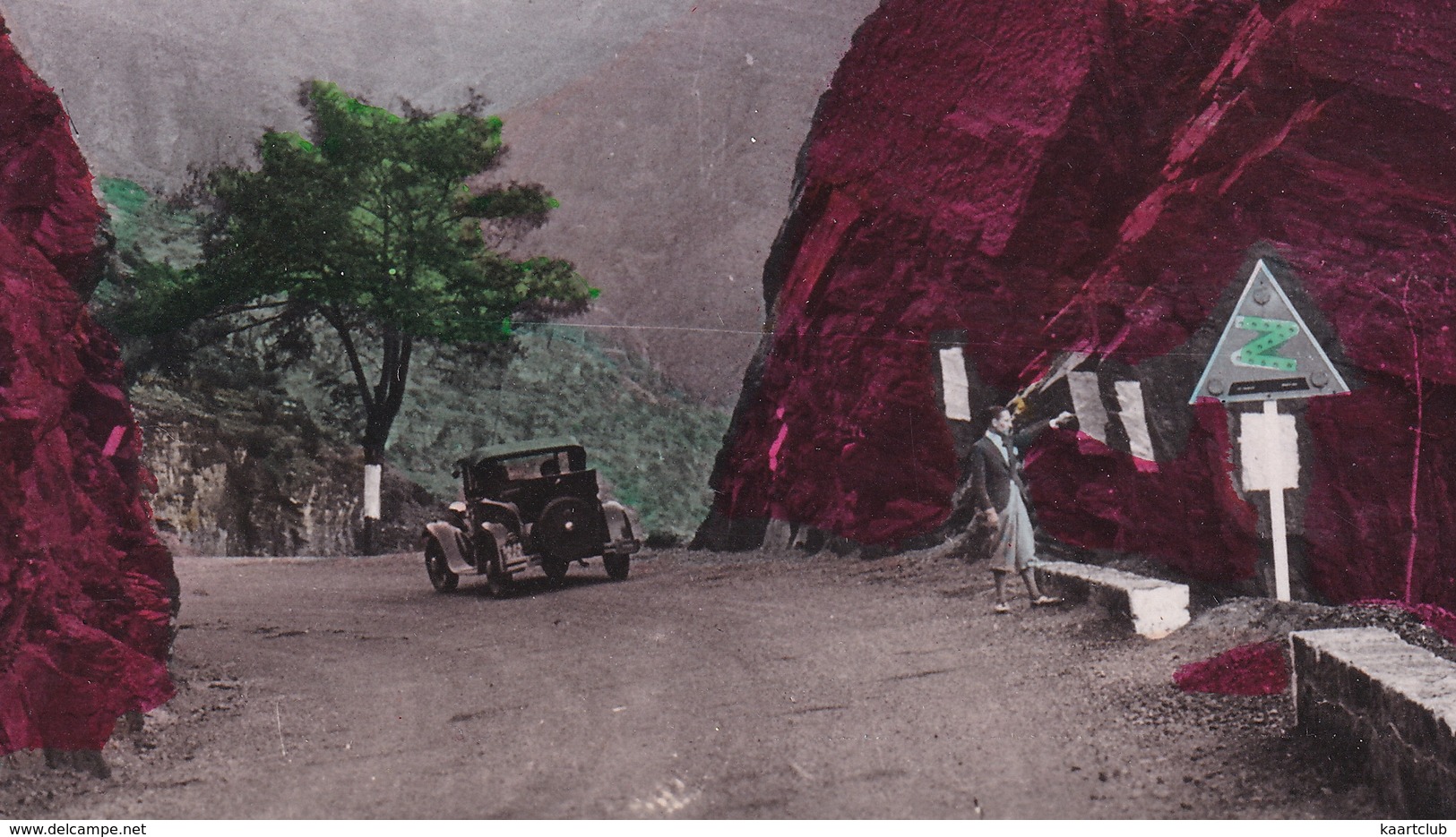 Les Gorges De Daluis: CITROËN C4 FAUX CABRIOLET '30 - La Tete De Femme - (A.M.) - Turismo