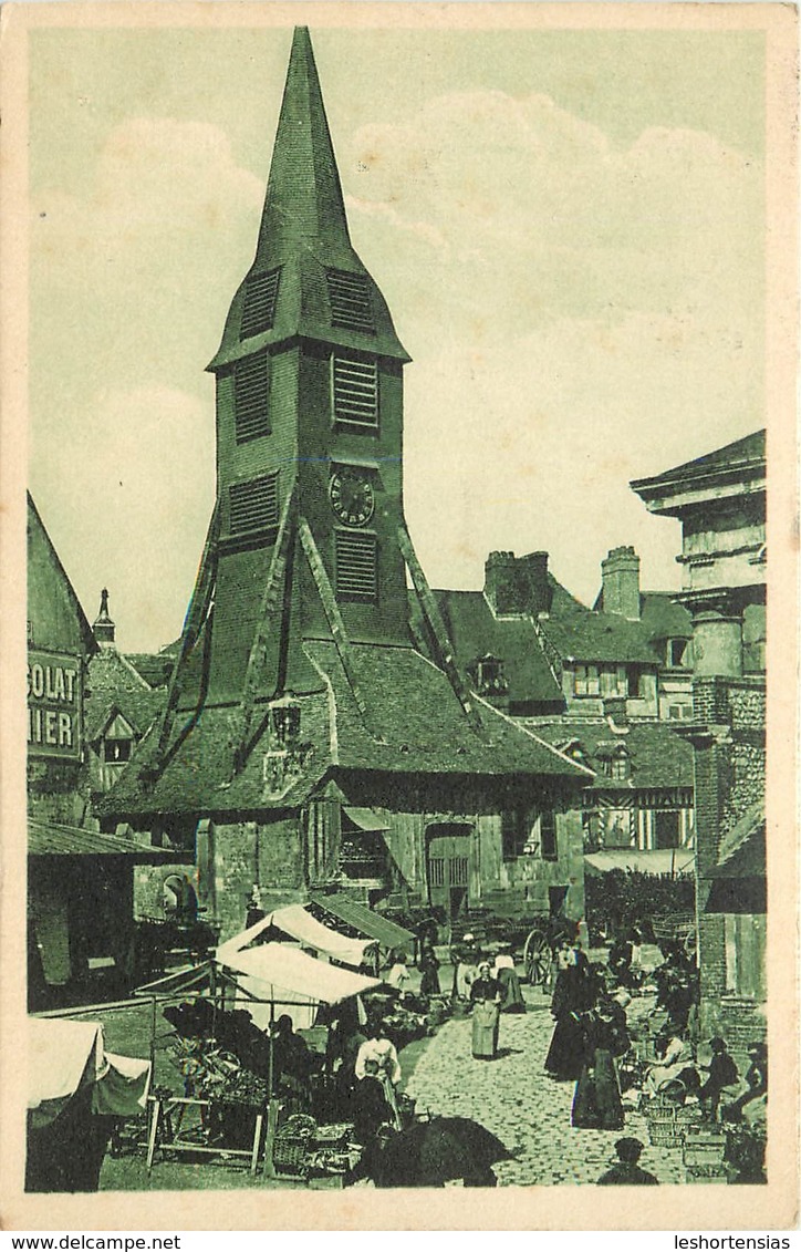 HONFLEUR CLOCHER DE SAINTE CATHERINE MARCHE - Honfleur