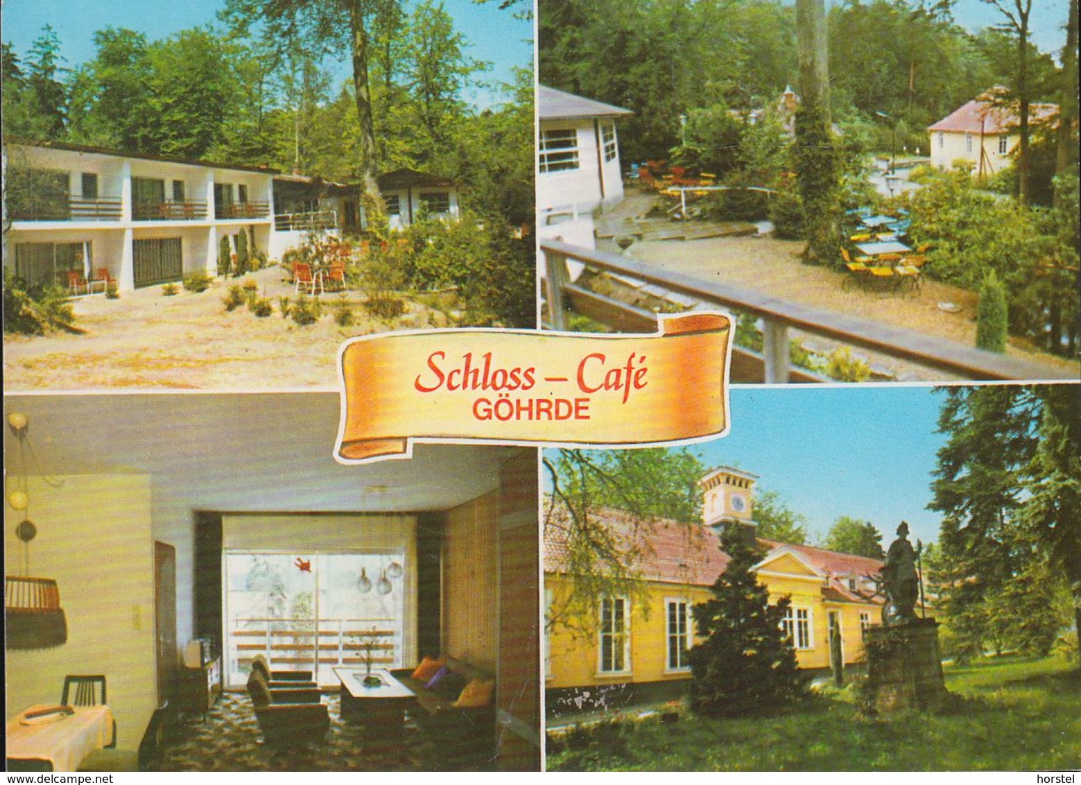 D-29473 Göhrde - Schloß-Restaurant - Cafe - Ferienwohnungen - Luechow