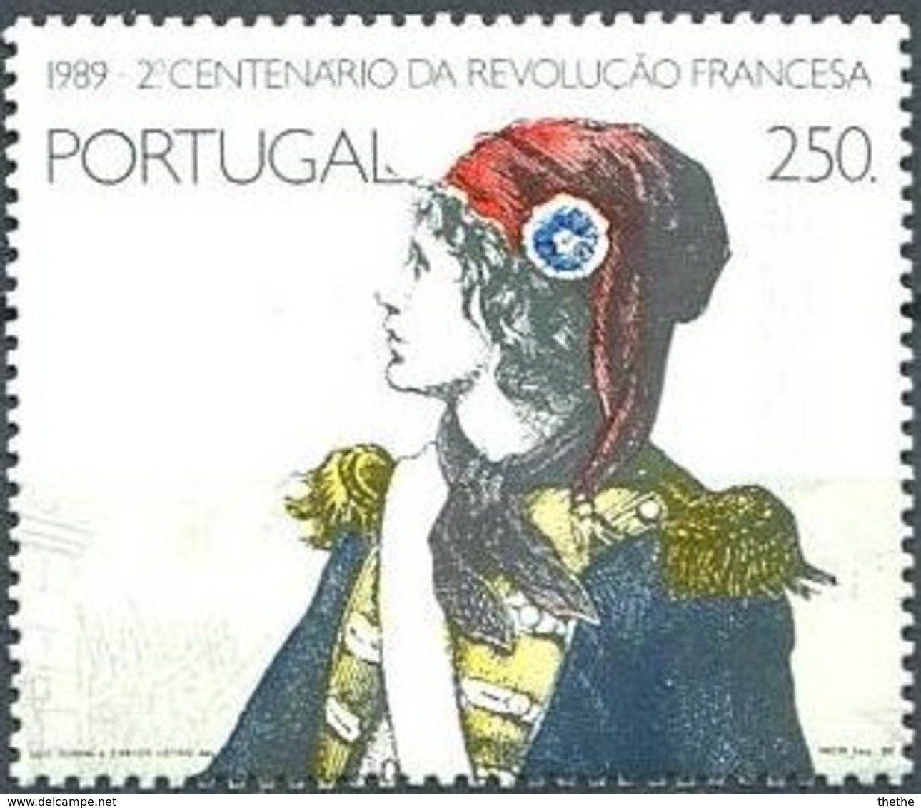 PORTUGAL -  Bicentenaire De La Révolution Française - Franz. Revolution