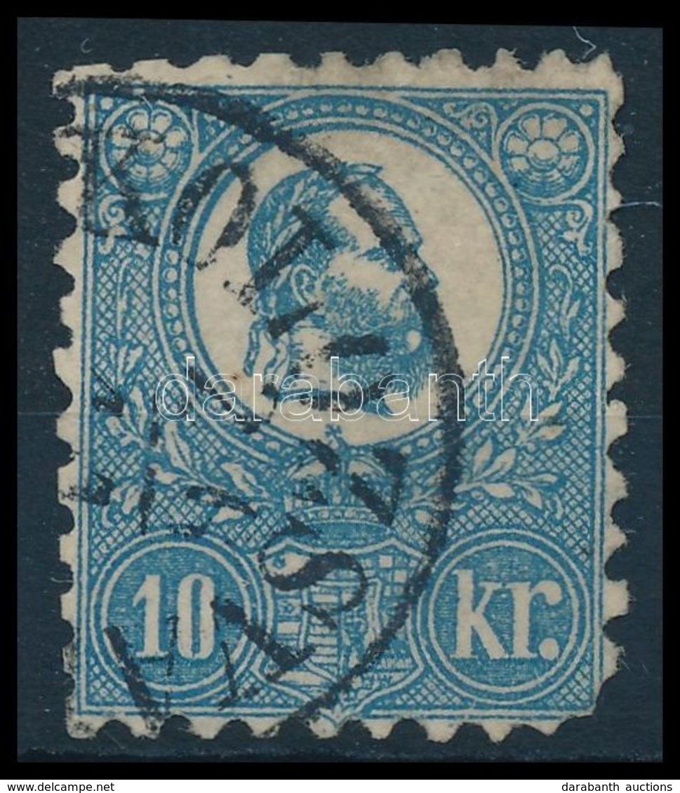 O 1871 Kőnyomat 10kr IX. Típus 'KOLOZSVÁ(R)' (sarokfog Hiány / Missing Corner Perf.) - Other & Unclassified