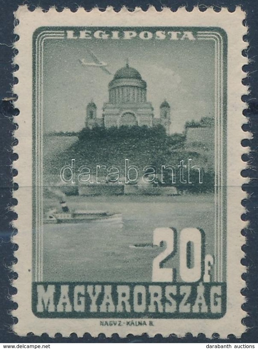 ** 1947 Repülő 20f 'csónak' Lemezhiba (15.000) - Other & Unclassified