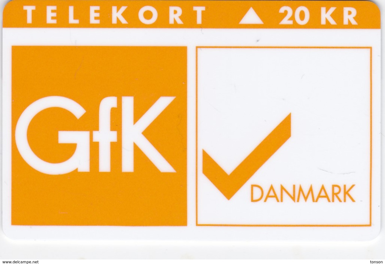 Denmark, KP 134, Gfk, Danmark, Mint 20 Kr, Only 1.000 Issued, 2 Scans. - Dänemark