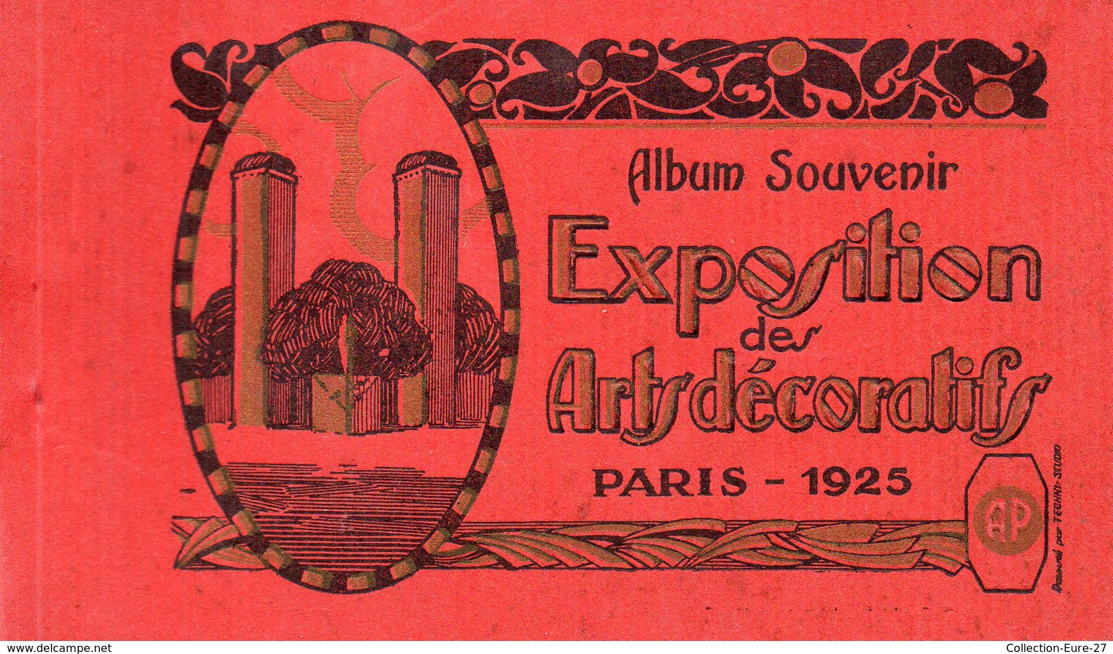 75-SUPERBE CARNET DE 20 CPA EXPOSITION DES ARTS DECORATIFS - PARIS 1925 - Exhibitions