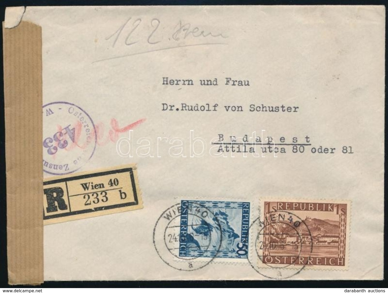 Ausztria 1946 - Other & Unclassified