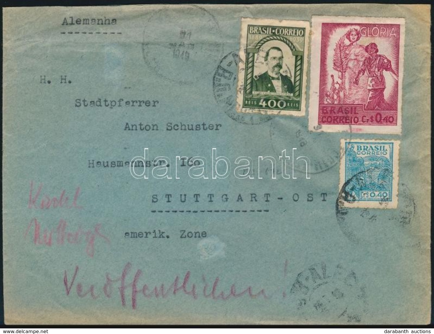 Brazília 1948 - Other & Unclassified