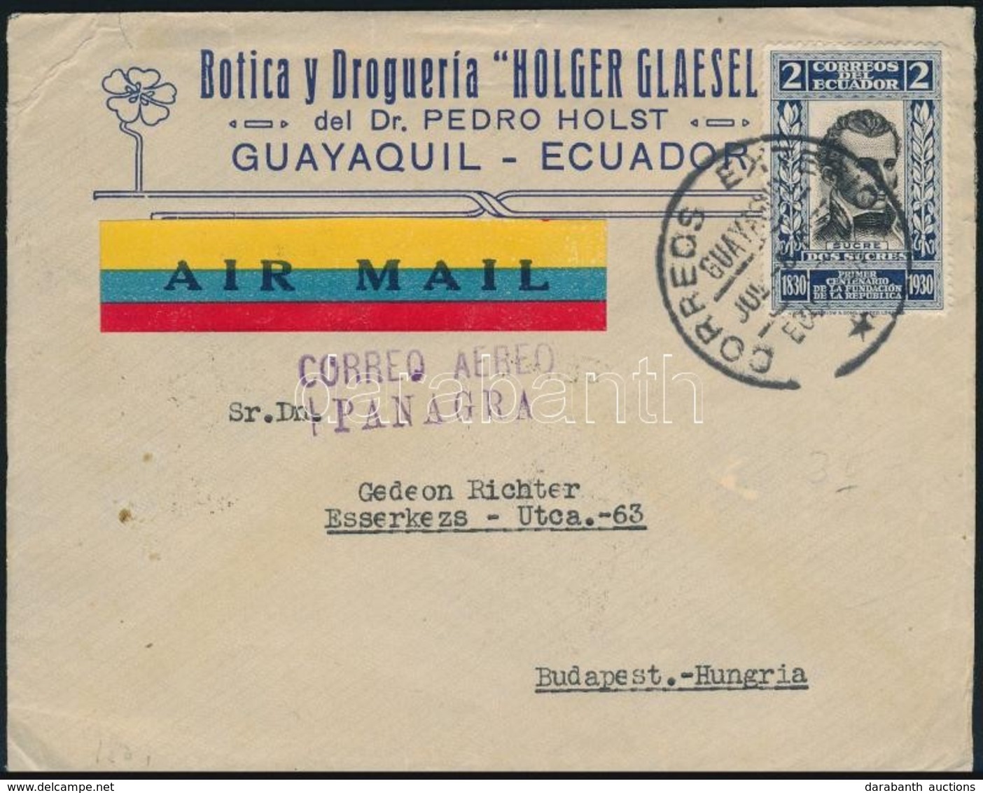 Ecuador 1933 - Autres & Non Classés