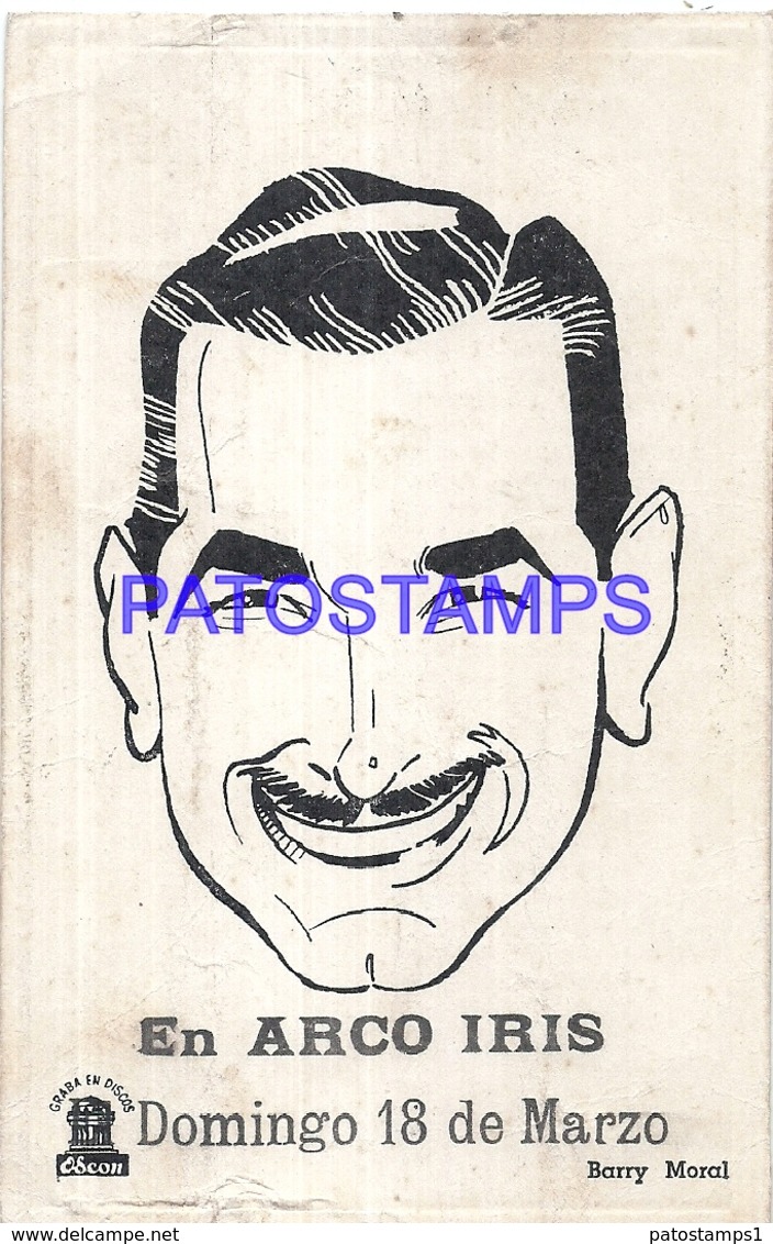 106327 ARGENTINA ARTIST ART CARICATURA BARRY MORAL JAZZ BREAK NO POSTAL POSTCARD - Argentine