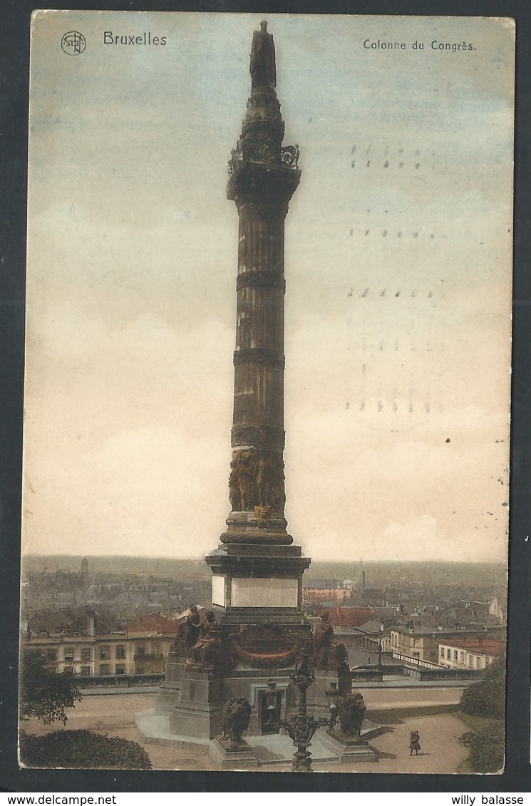 +++ CPA - BRUSSEL - BRUXELLES - Colonne Du Congrès - Nels   // - Bruxelles-ville