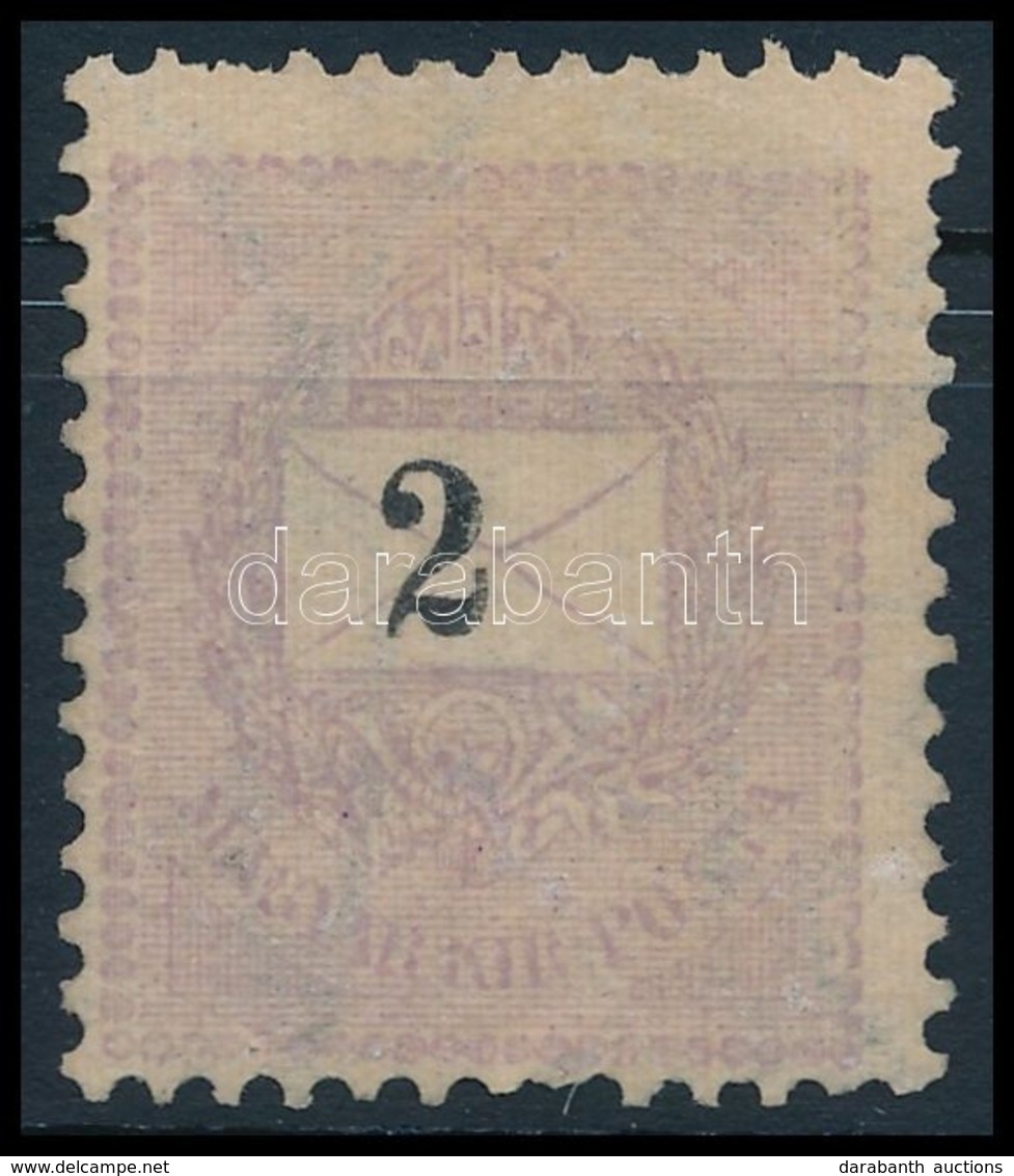 (*) 1898 2kr, Balra Tolódott értékszám - Other & Unclassified