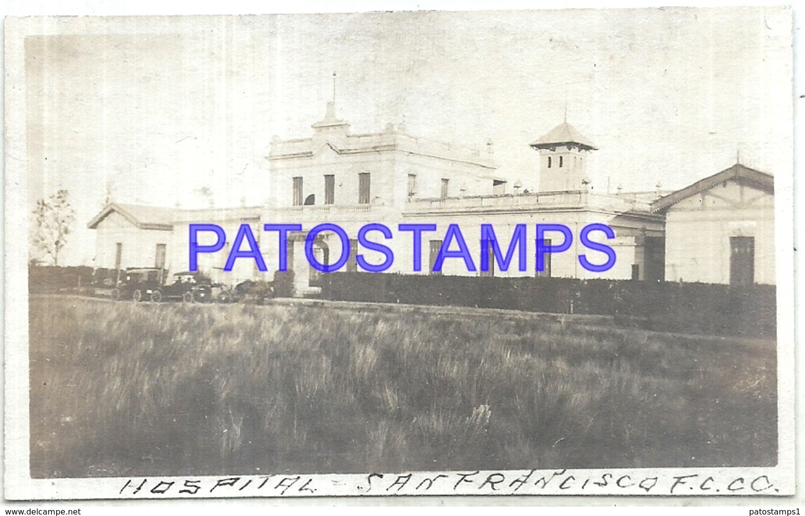 106341 ARGENTINA CORDOBA SAN FRANCISCO HOSPITAL CIRCA 1920 PHOTO NO POSTAL POSTCARD - Photographie