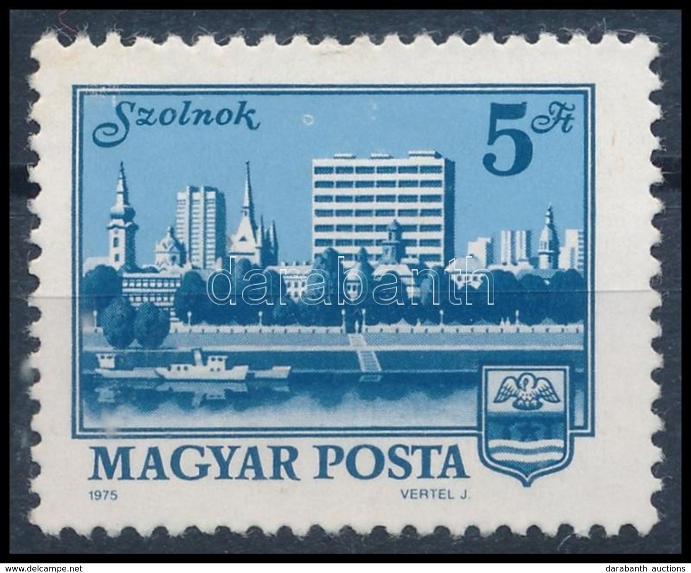 (*) 1975 Szolnok Bélyeg, Poloska Az épület Felett - Autres & Non Classés