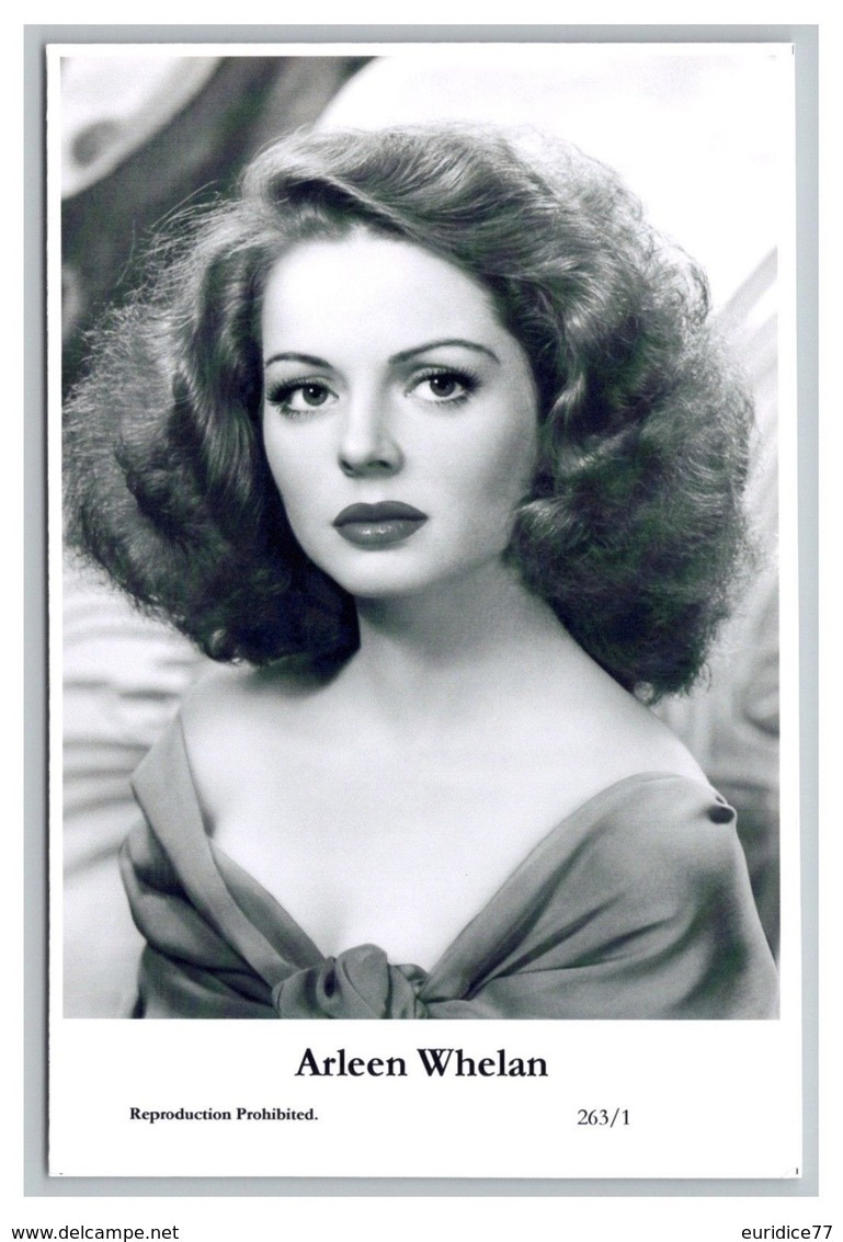 ARLEEN WHELAN - Film Star Pin Up PHOTO POSTCARD - 263-1 Swiftsure Postcard - Artistas