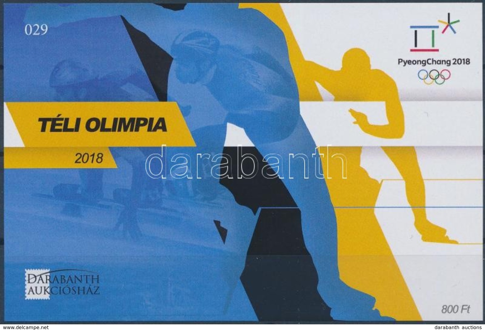 ** 2018 Téli Olimpia PyeongChang Emlékív - Other & Unclassified