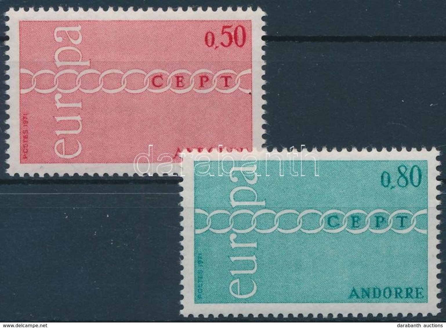 ** 1971 Europa CEPT Sor,
Europa CEPT Set
Mi 232-233 - Autres & Non Classés