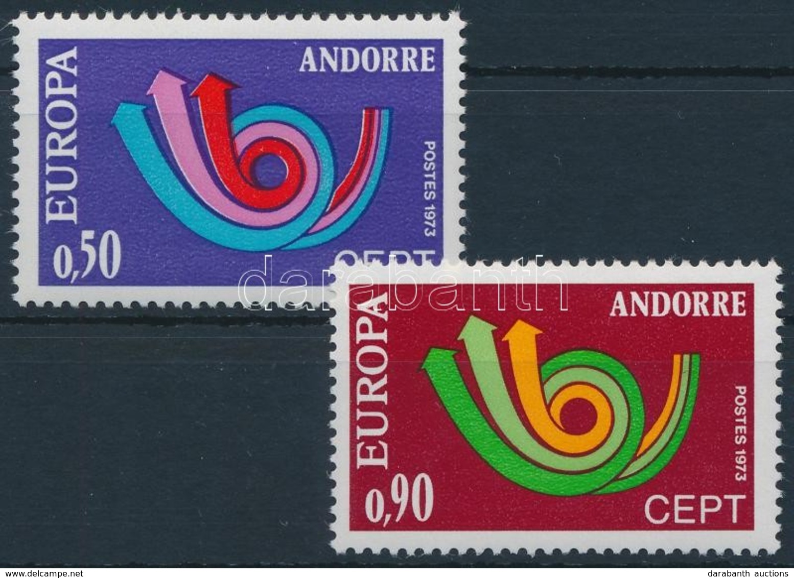 ** 1973 Europa CEPT Sor,
Europa CEPT Set
Mi 247-248 - Autres & Non Classés