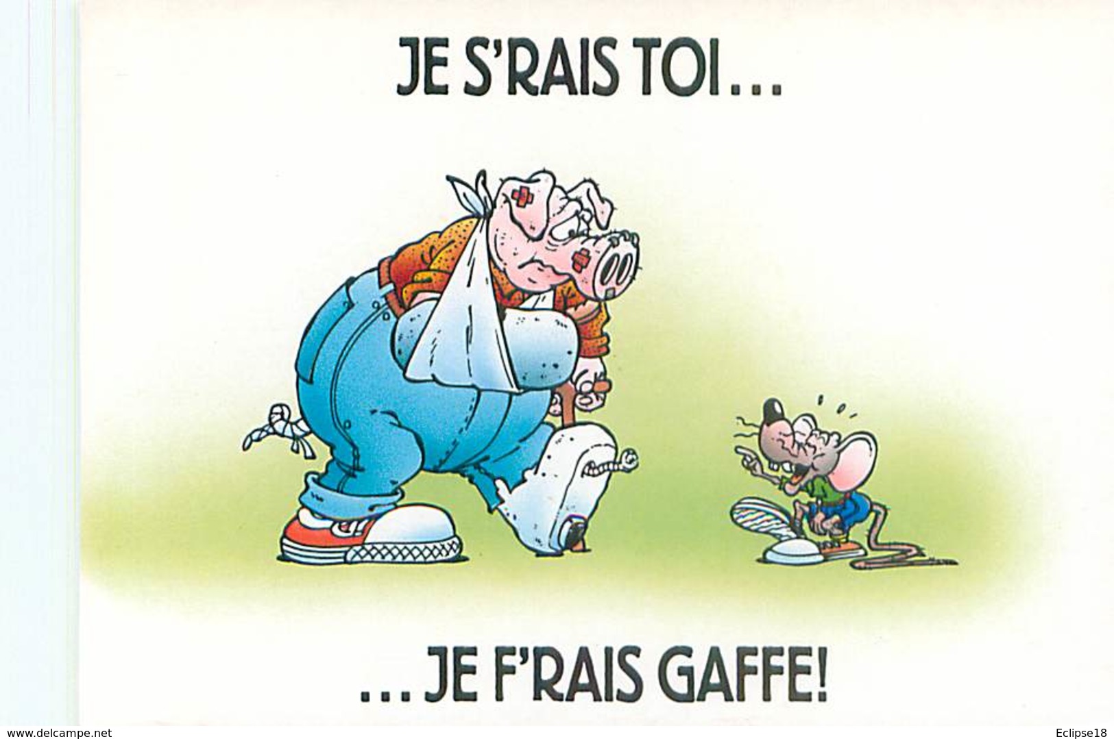 Humour Souris Cochon      B 848 - Humour