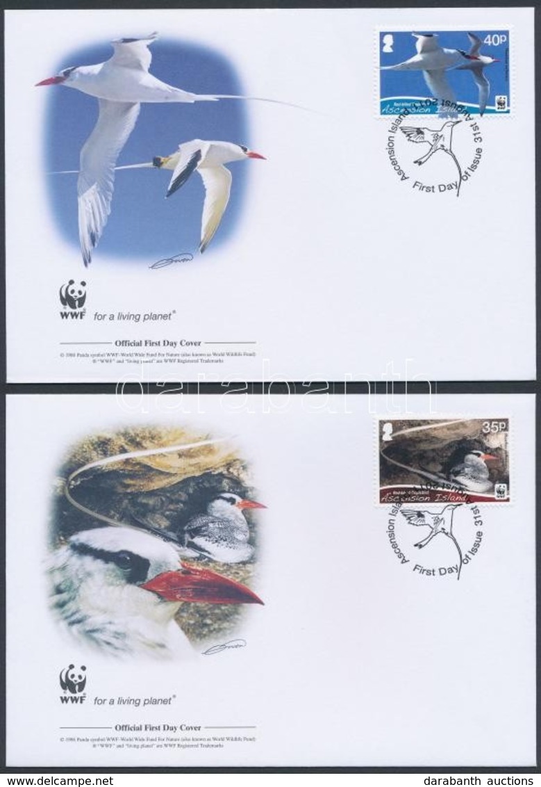 2011 WWF: Madarak Sor 4 Db FDC-n Mi 1151-1154 - Autres & Non Classés