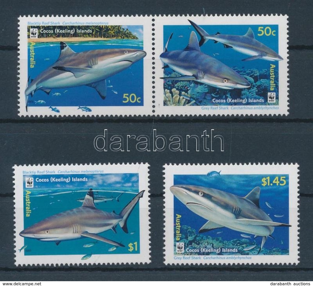 ** 2005 WWF Cápa Sor Mi 420-423 - Other & Unclassified