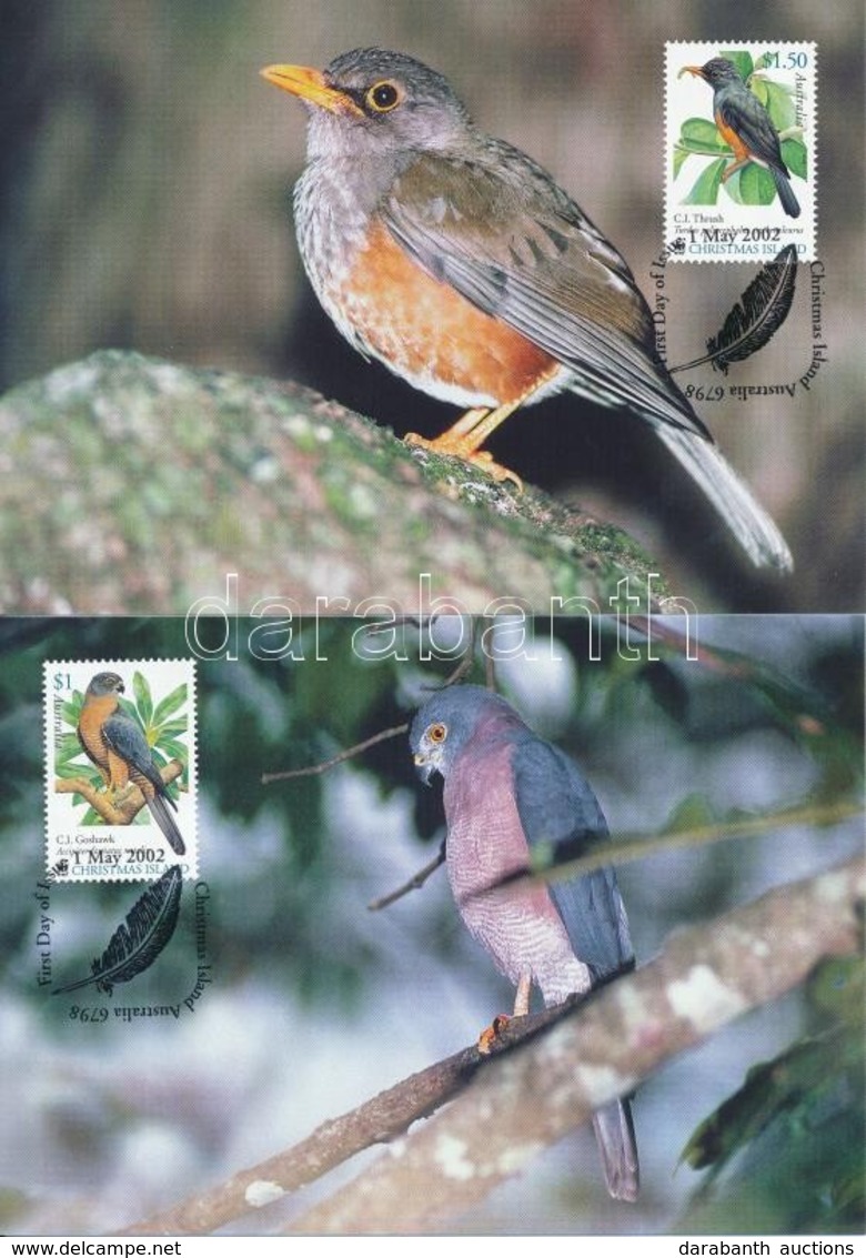 2002 WWF Madarak Sor Mi 497-500 4 CM - Other & Unclassified