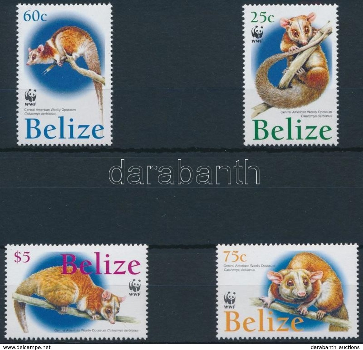 ** 2004 WWF: Oposszum Sor Mi 1285-1288 - Autres & Non Classés