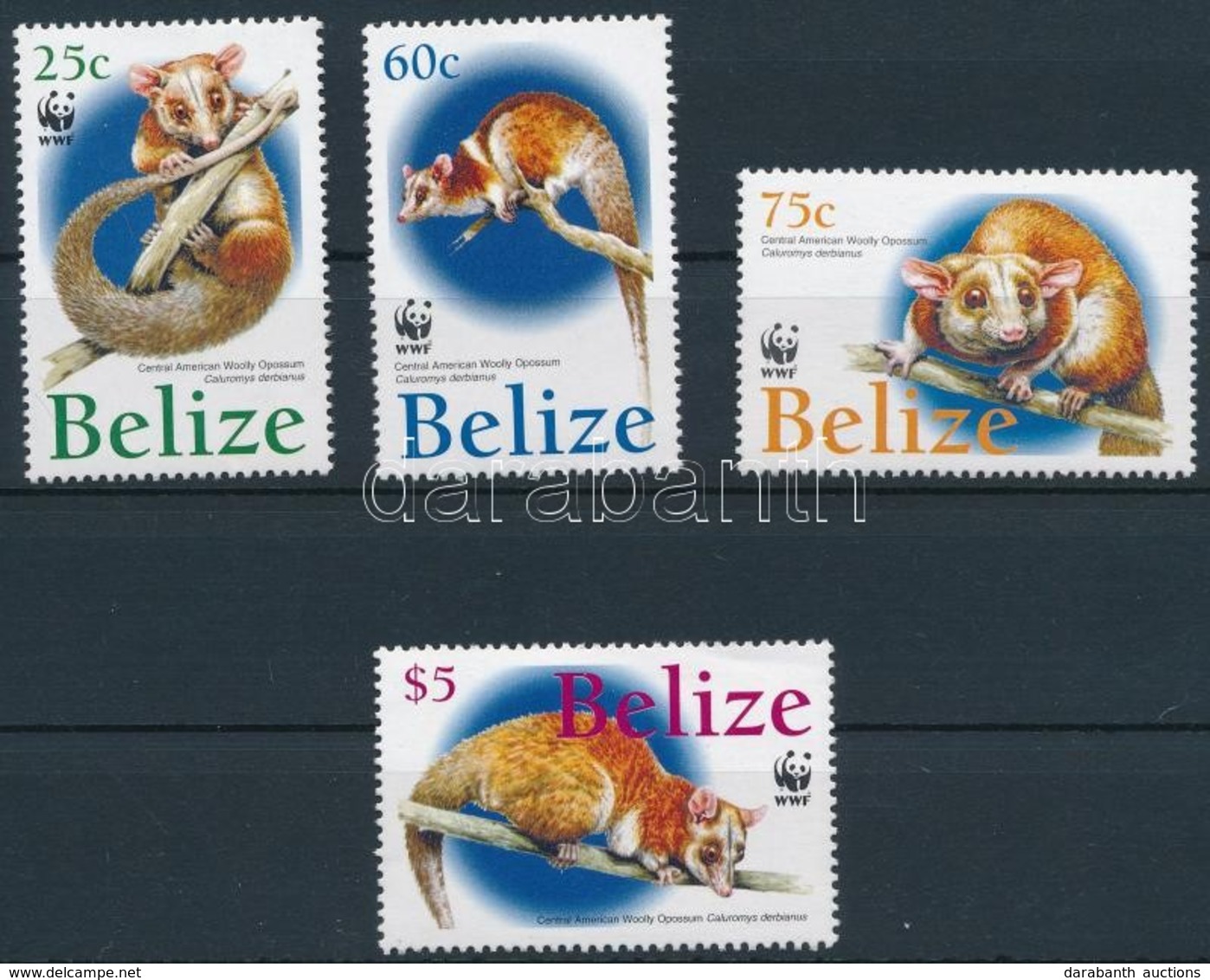 ** 2004 WWF: Oposszum Sor Mi 1285-1288 - Autres & Non Classés