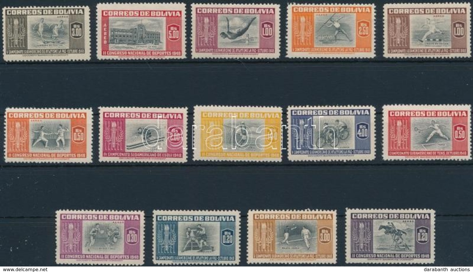 ** 1951 Sport Sor Mi 478-491 - Sonstige & Ohne Zuordnung