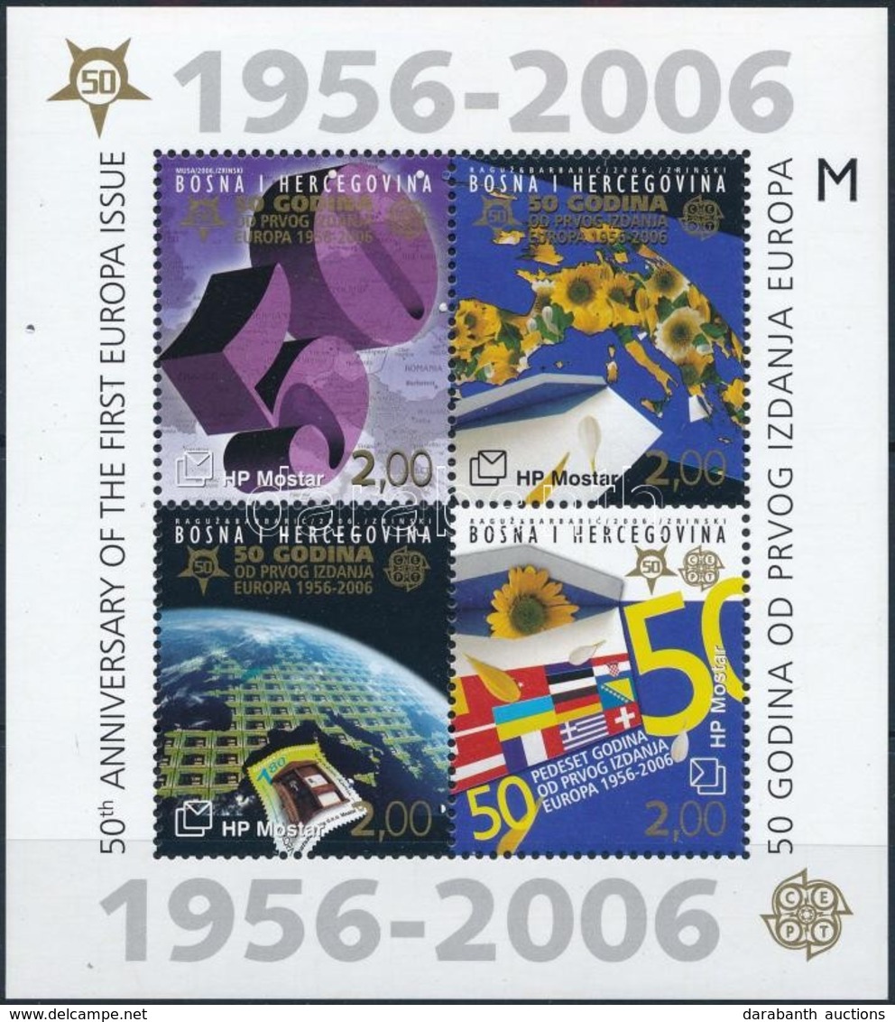 ** 2006 50 éves Az Europa CEPT Blokk,
Europa CEPT Block
Mi 7 - Autres & Non Classés