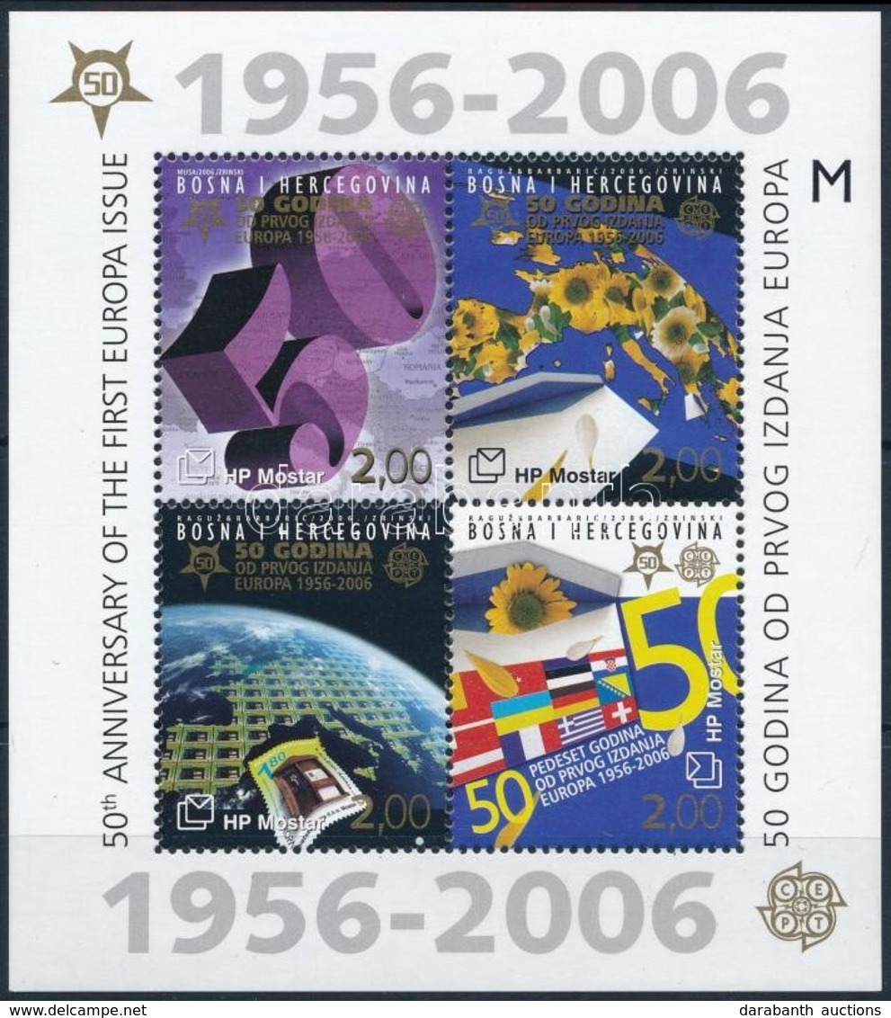 ** 2006 50 éves Az Europa CEPT Blokk,
Europa CEPT Block
Mi 7 - Autres & Non Classés