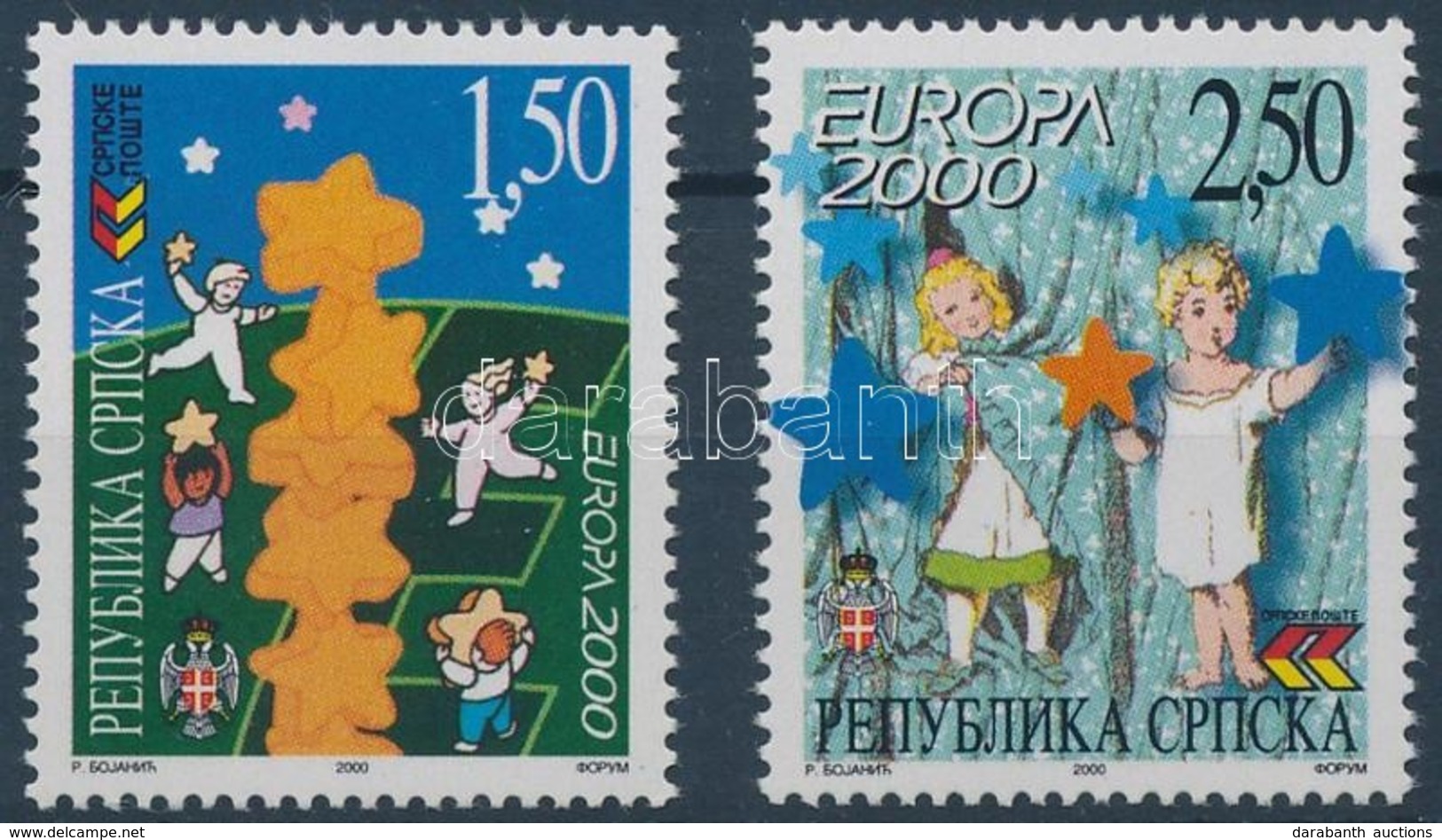 ** 2000 Europa CEPT Sor Mi 167-168 - Autres & Non Classés