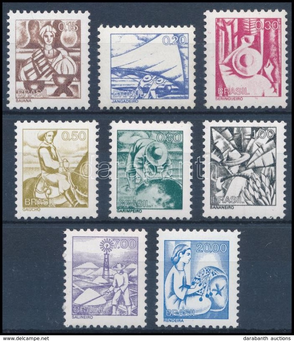 ** 1976 Munka Sor,
Job Set
Mi 1537-1544 X - Other & Unclassified