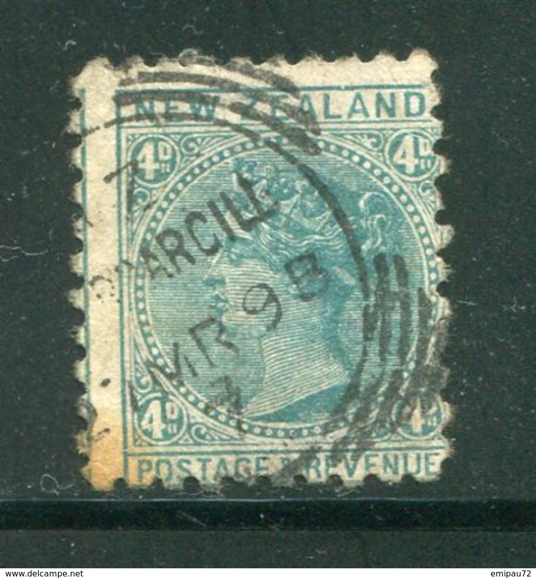 NOUVELLE-ZELANDE- Y&T N°63- Oblitéré - Used Stamps